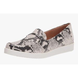 Naturalizer Ranger Slip-In Loafer, NWOB, Size 9.5, Alabaster Snake Print*